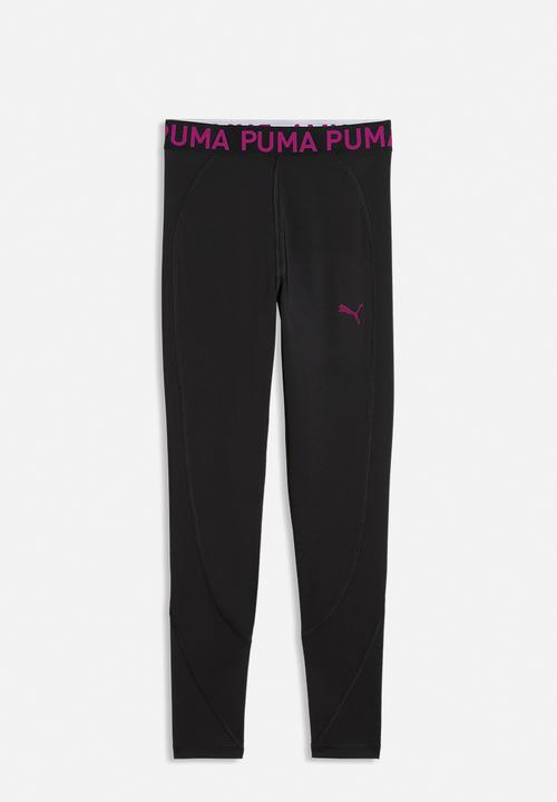 PUMA - Puma Strong Train Tights G - Puma Black-Fuchsia Glow