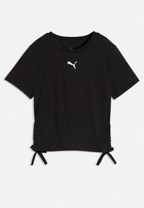 PUMA - Ess Slim Knotted Tee G - Puma Black