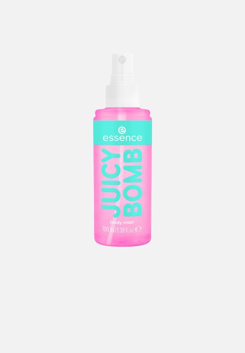 essence - JUICY BOMB tropical drop body mist - 106 Lychee Livin'
