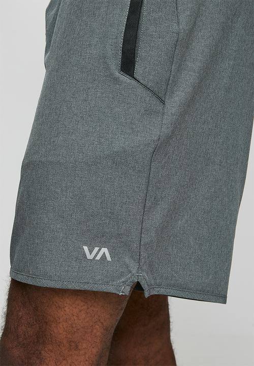 RVCA - Yogger Stretch Active Shorts - Charcoal Heather