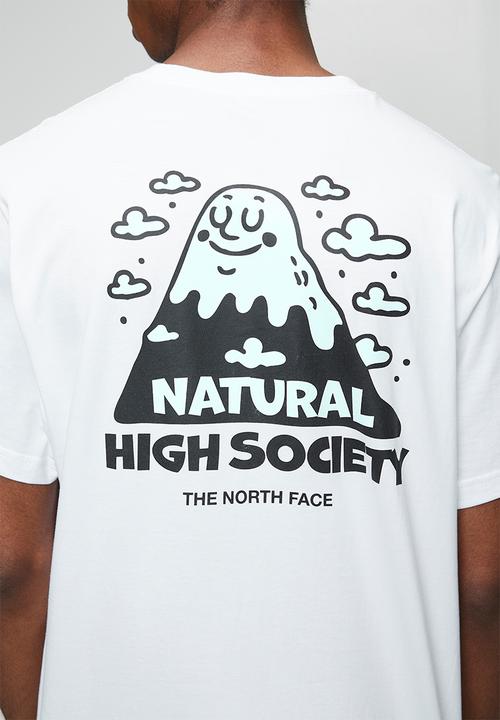 The North Face - NAT HIGH SOCIETY RLX SS TEE-GRAPHIC TNF WHITE