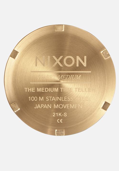 Nixon - Medium Time Teller - Light Gold / Vintage White