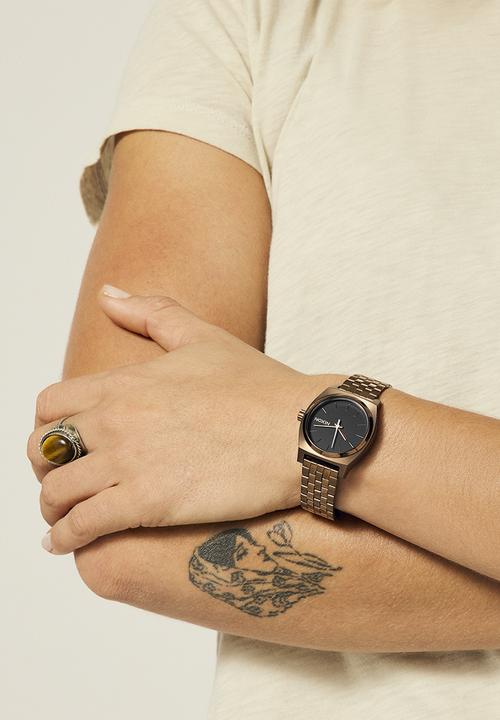Nixon - Medium Time Teller - Chocolate / Black Coffee