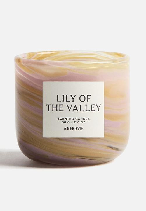 H&M - Scented candle in glass holder - lily of the valley