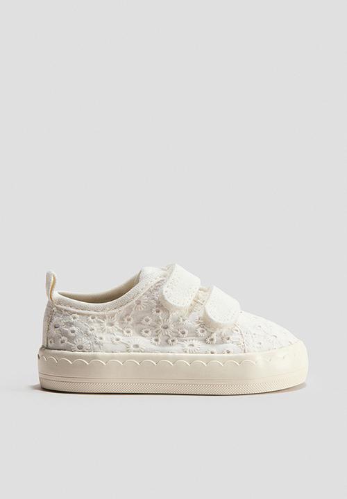 H&M - Cotton trainers - white