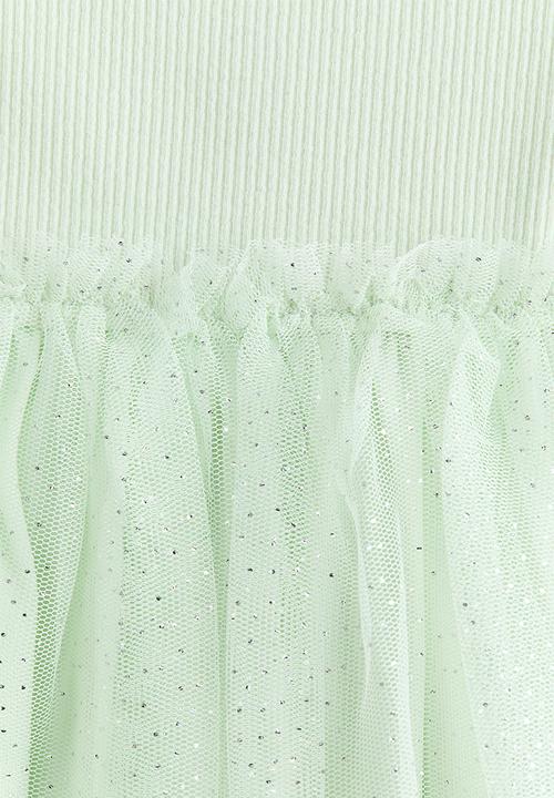 H&M - Tulle skirt dress - light green