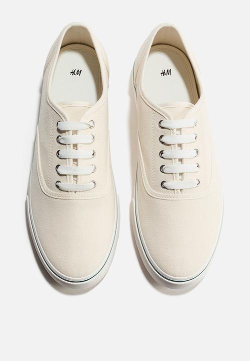 H&M - Canvas trainers - white