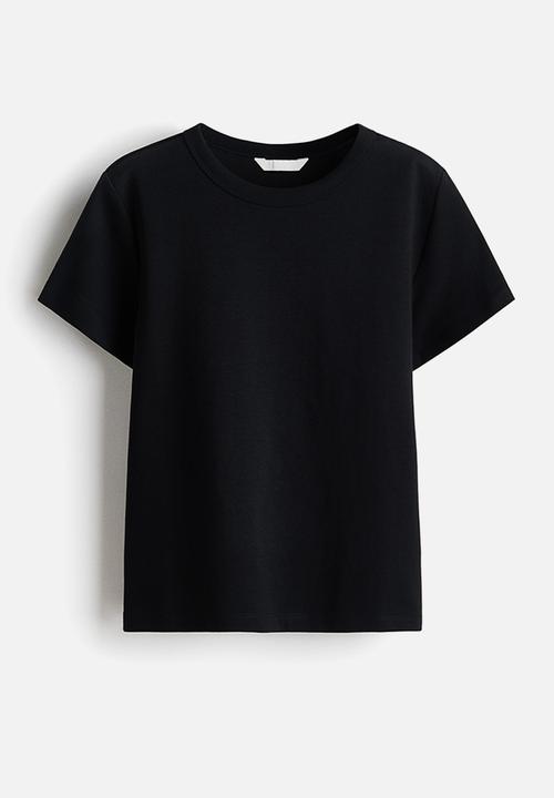 H&M - Cotton t-shirt - black