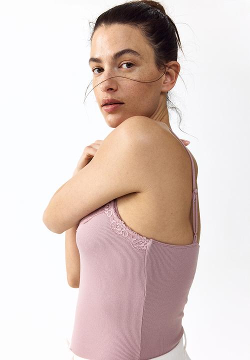 H&M - Mama nursing strappy top - dusty pink