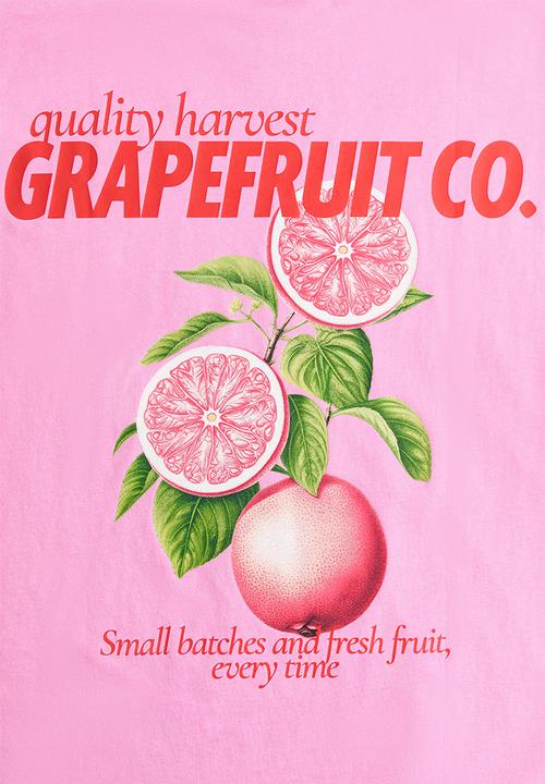 H&M - Oversized t-shirt - pink/grapefruit