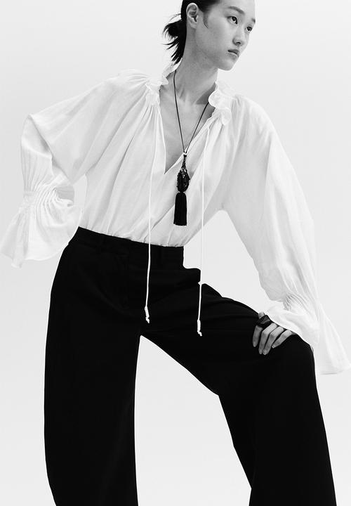H&M - Balloon-leg trousers - black
