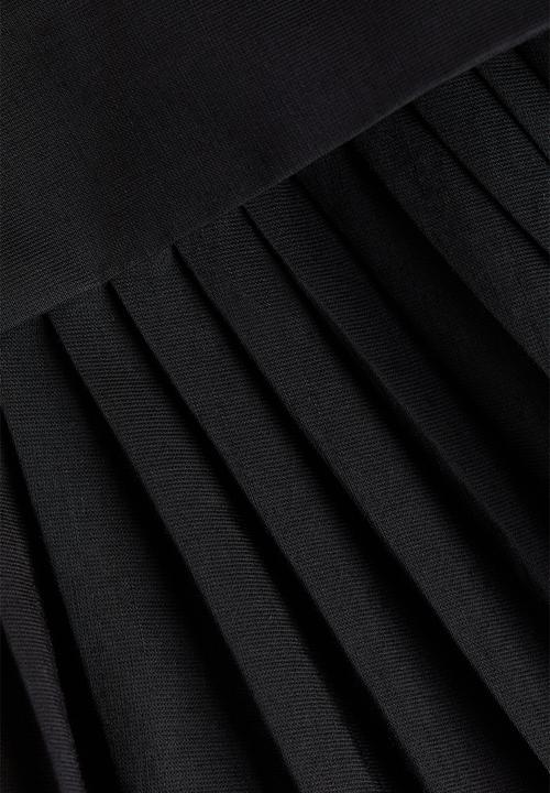H&M - Midi balloon skirt - black