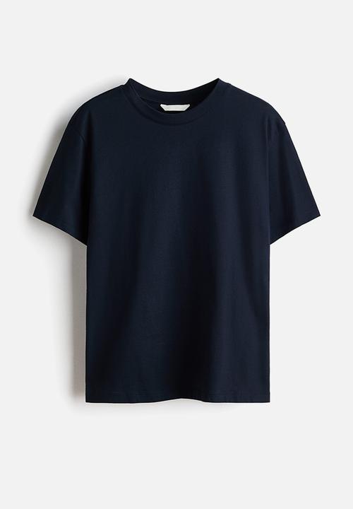 H&M - Cotton t-shirt - navy blue