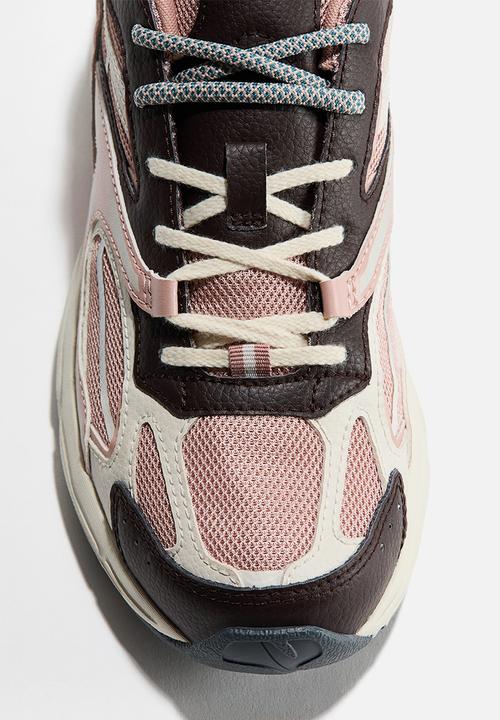 H&M - Chunky trainers - light pink/dark brown/white