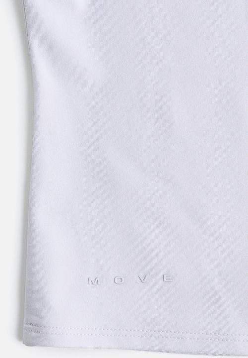H&M - Sports top with drymove? - lilac