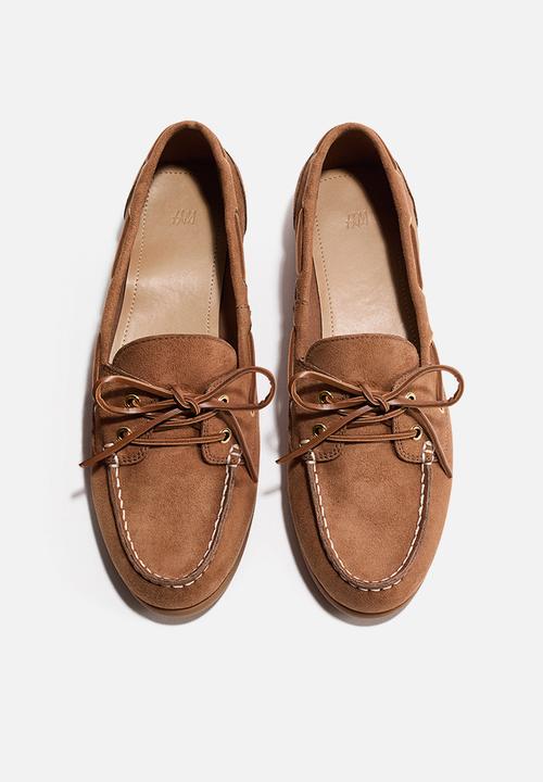 H&M - Deck shoes - dark beige