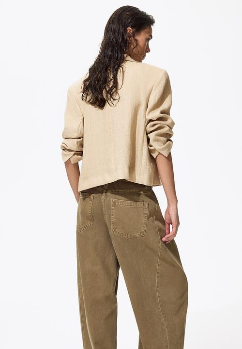 H&M - Short blazer - beige