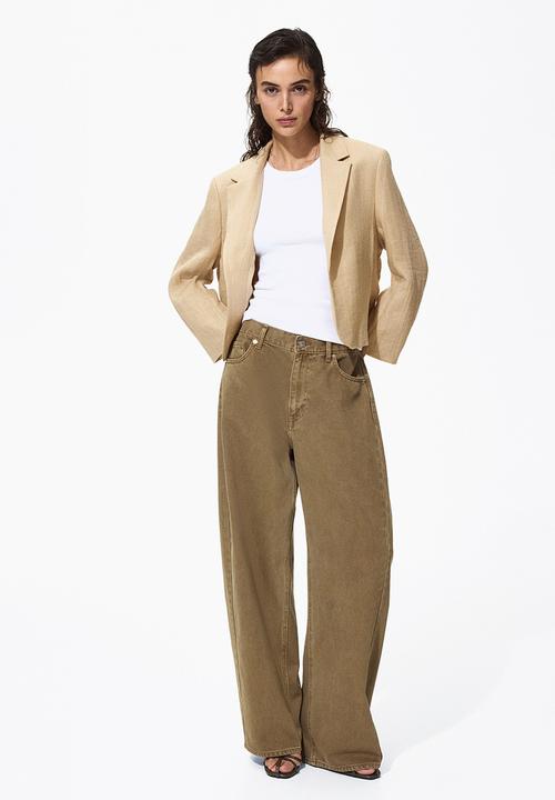 H&M - Short blazer - beige