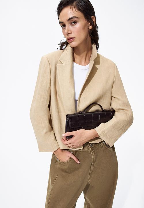 H&M - Short blazer - beige
