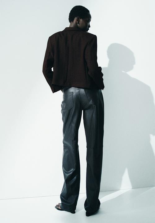 H&M - Short blazer - dark brown