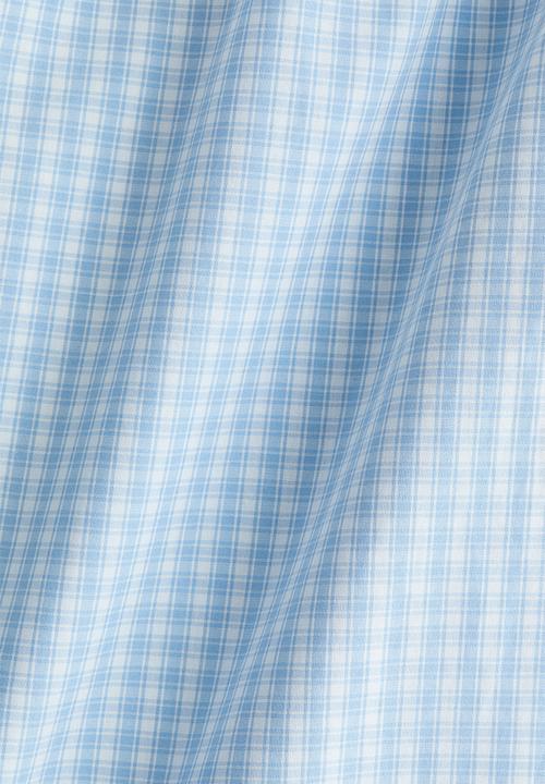 H&M - Cotton pyjama bottoms - light blue/checked