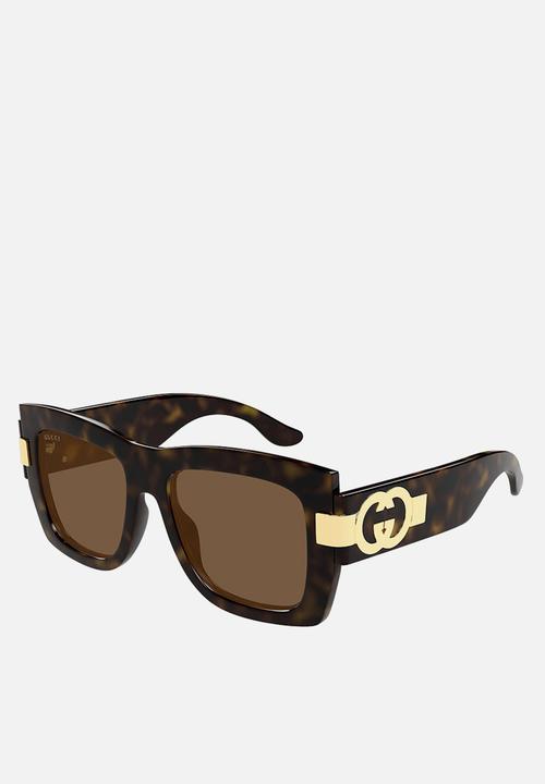 GUCCI - GG1688S-002 54 Sunglass   - Havana