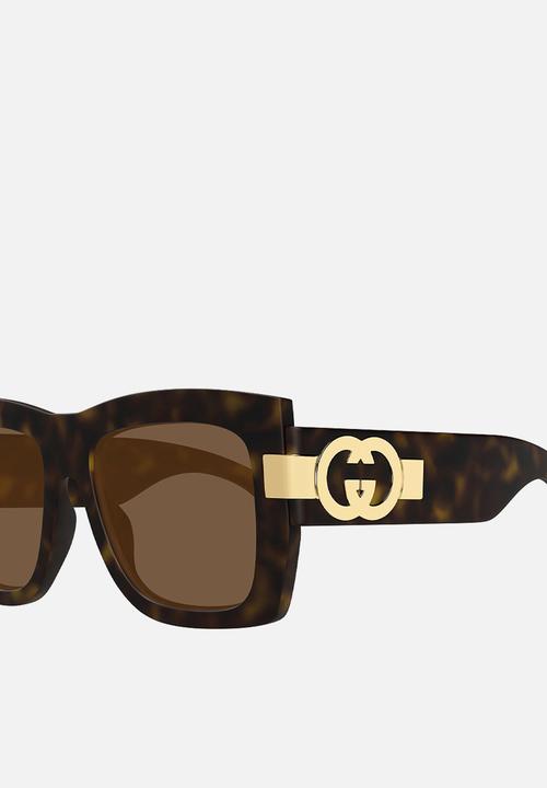 GUCCI - GG1688S-002 54 Sunglass   - Havana