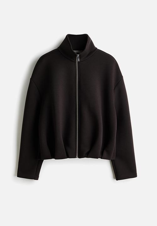 H&M - Scuba jacket - dark brown