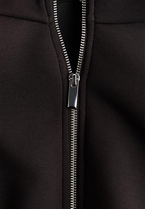 H&M - Scuba jacket - dark brown