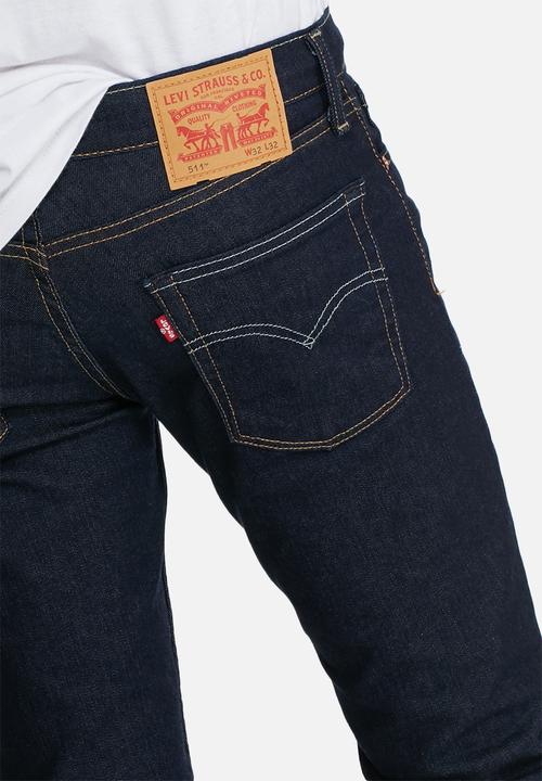 Levi’s® - Levis 511 slim rinsey dark denim 