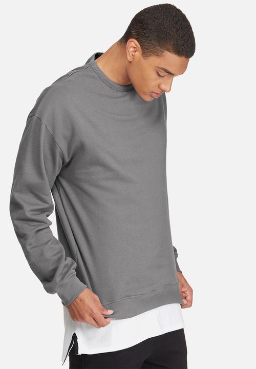 basicthread - Oversized Pullover Crew Sweat
