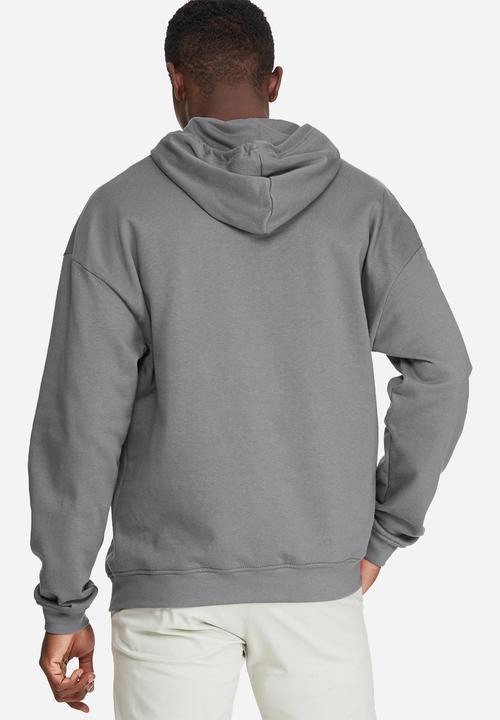 basicthread - Oversized drop shoulder pullover hoodie sweat