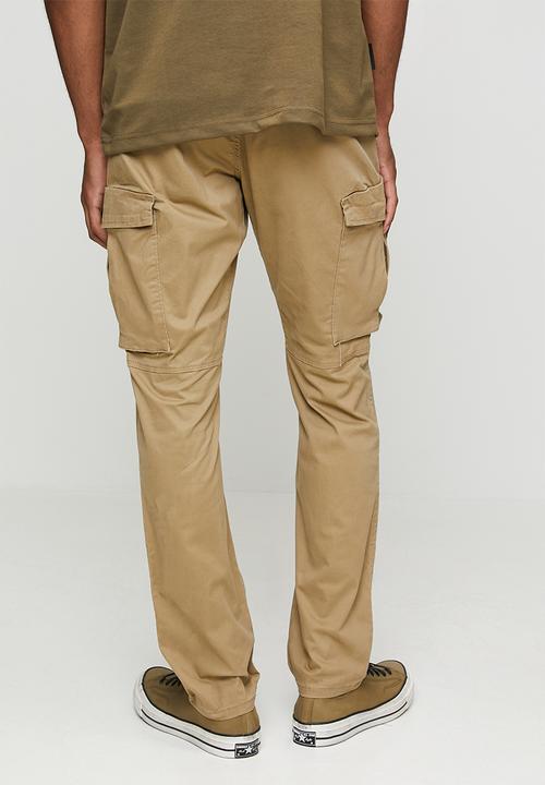 Cutty - Belloff Cotton Cargo Pants - Khaki
