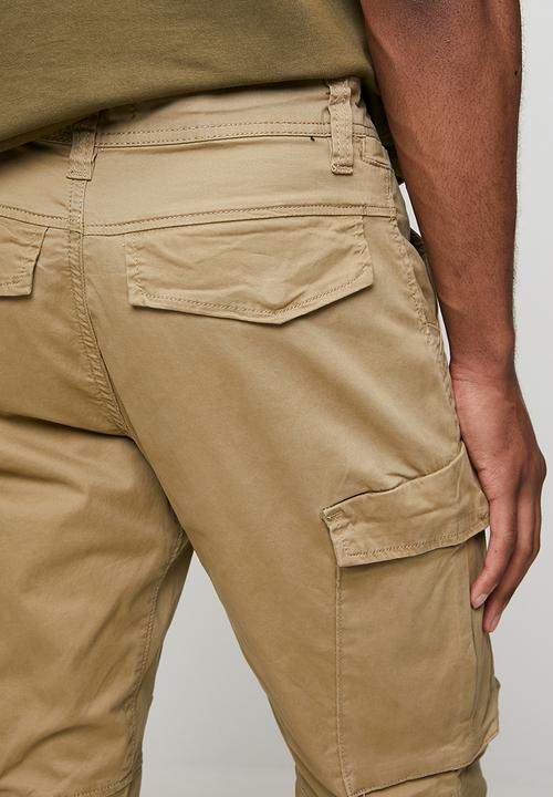Cutty - Belloff Cotton Cargo Pants - Khaki