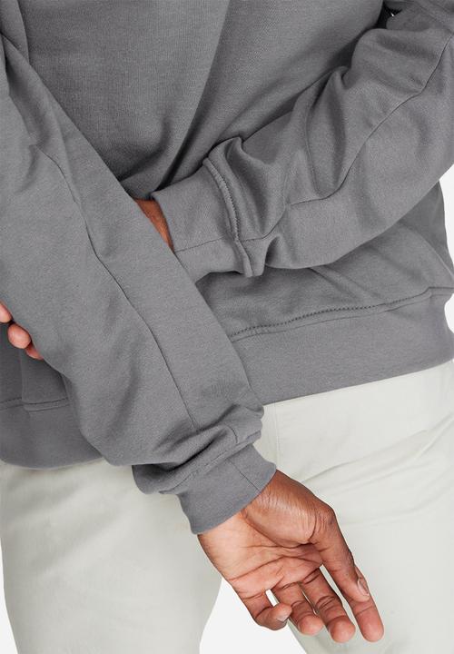 basicthread - Oversized drop shoulder pullover hoodie sweat