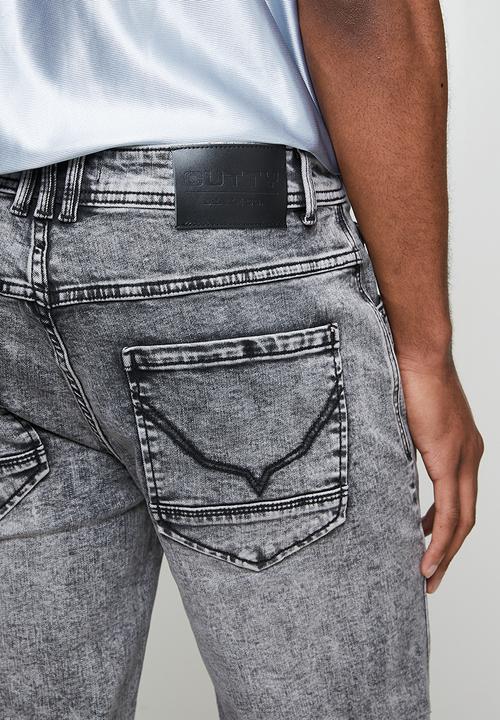 Cutty - Nester Denim Shorts - Charcoal