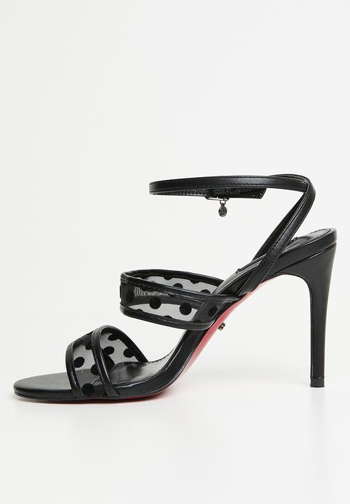 Miss Black - Jazz 50 open toe ankle strap - black