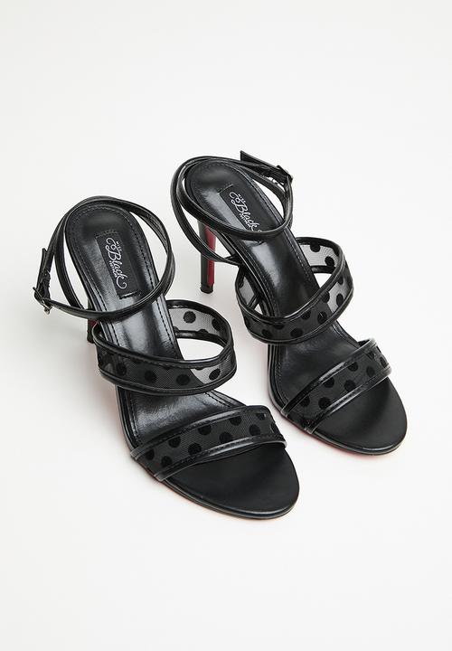 Miss Black - Jazz 50 open toe ankle strap - black