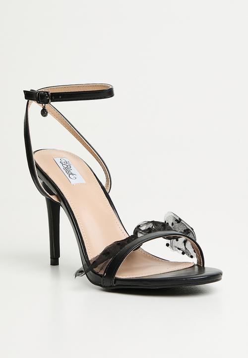 Miss Black - Jazz 49 open toe ankle strap - black