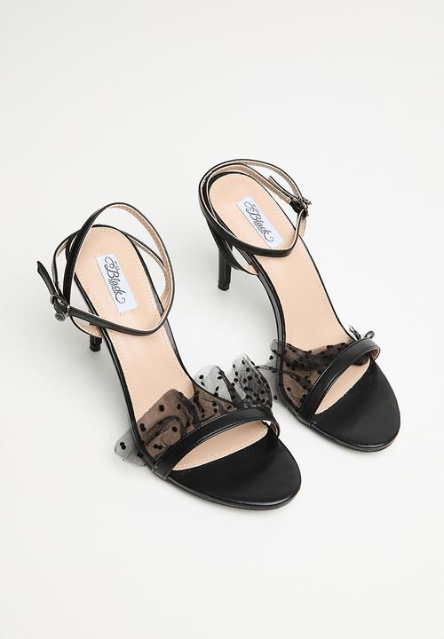 Miss Black - Jazz 49 open toe ankle strap - black