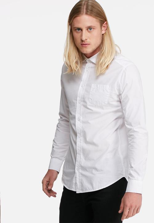 basicthread - Regular fit 1 pocket poplin