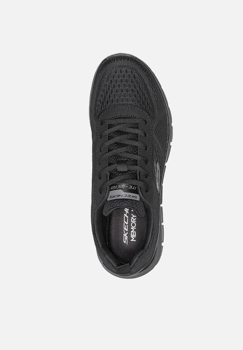 Skechers - TRACK BLACK MESH