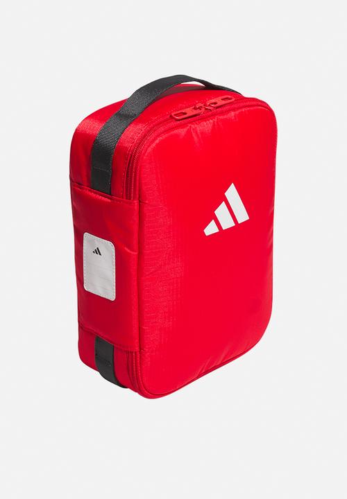 adidas Performance - Cooler bag s - pure ruby/white/carbon