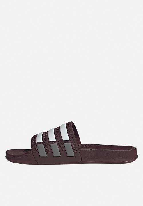 adidas Originals - Adilette Og Cf - Maroon/Ftwr White/Core Black