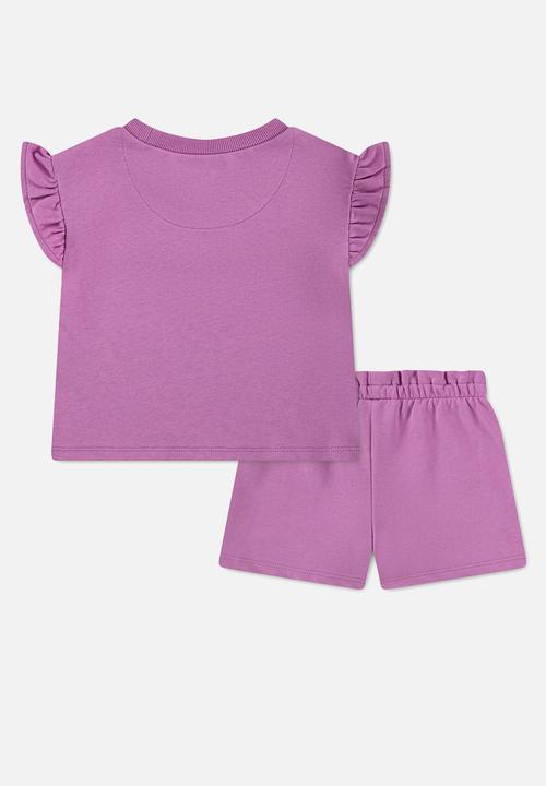 Nike - Nkg Baby French Terry Set - Light Magenta