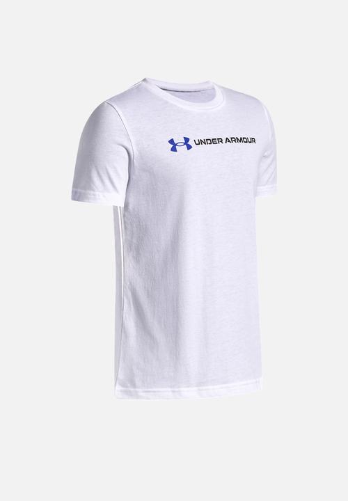 Under Armour - Ua b logo wordmark short sleeve - white