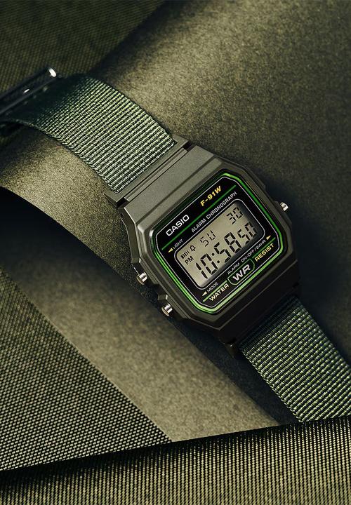 Casio - Standard Dig Square - Green