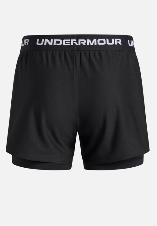Under Armour - Ua tech play up 2n1 short-black