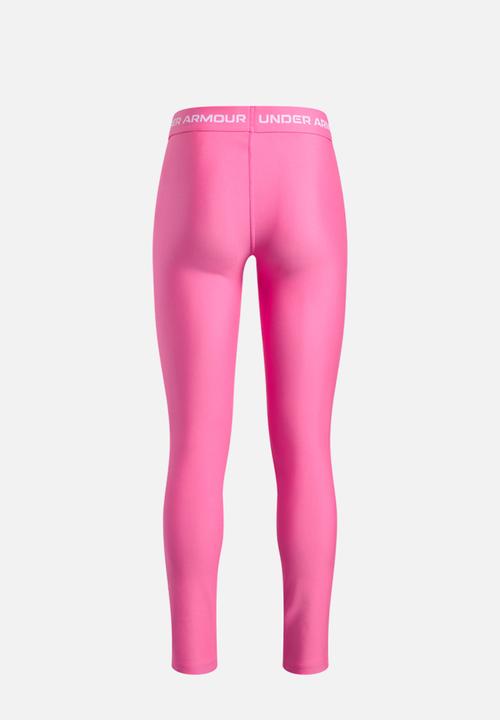 Under Armour - Ua heatgear branded legging-pink frenzy