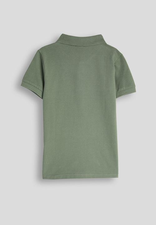 POLO - Boys Ayden Printed Ss Golfer - Thyme